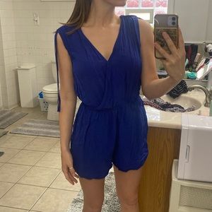 Blue romper